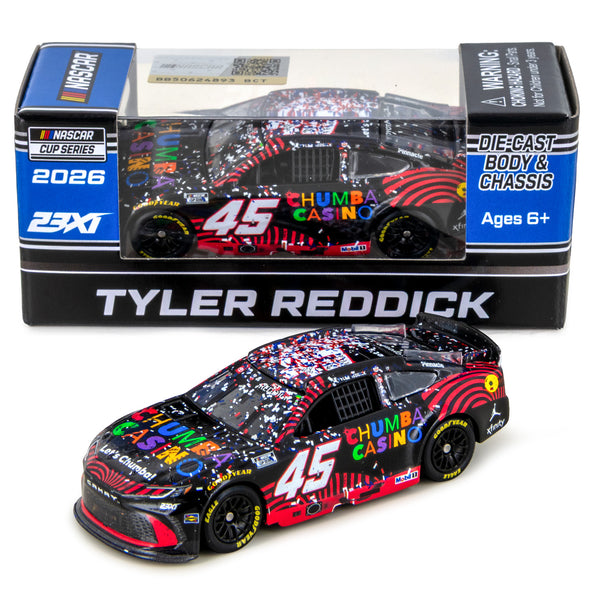 Tyler Reddick Daytona 500 Race Win 1:64 Standard 2026 Diecast Chassis Car #45 NASCAR