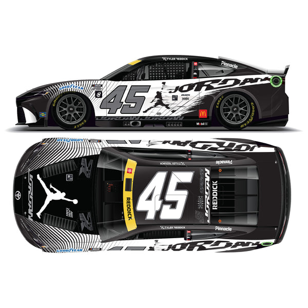 Tyler Reddick Jordan Brand Black 1:24 Standard 2024 Diecast Car #45 NASCAR