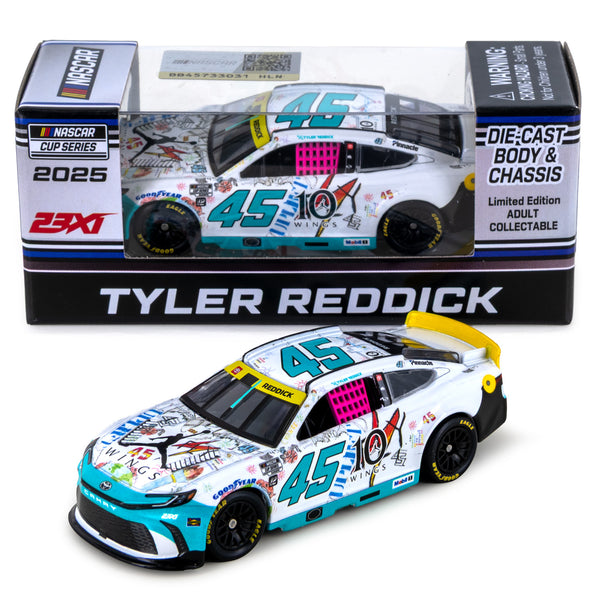 Tyler Reddick Jordan Brand Charlotte Roval 1:64 Standard Chassis 2025 Diecast Car #45 NASCAR