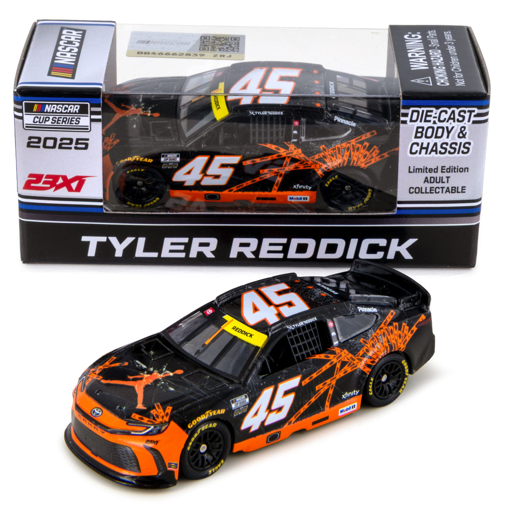 Tyler Reddick Jordan Brand Chicago "Shattered" 1:64 Standard Chassis 2025 Diecast Car #45 NASCAR