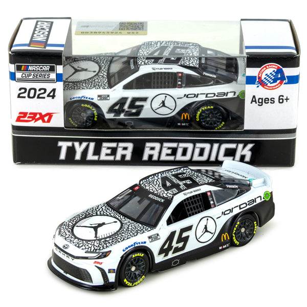 Tyler Reddick Jordan Brand White 1:64 Standard 2024 Diecast Car #45 NASCAR