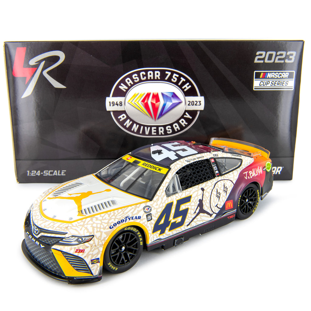 Tyler Reddick Jordan Brand Medellin Sunset 1:24 Standard 2023 Diecast Car #45 NASCAR