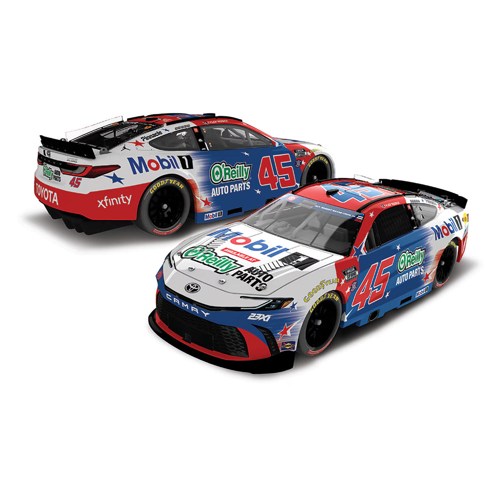 Tyler Reddick Mobil 1 / O'Reilly Patriotic 1:64 2026 Diecast Car #45 NASCAR