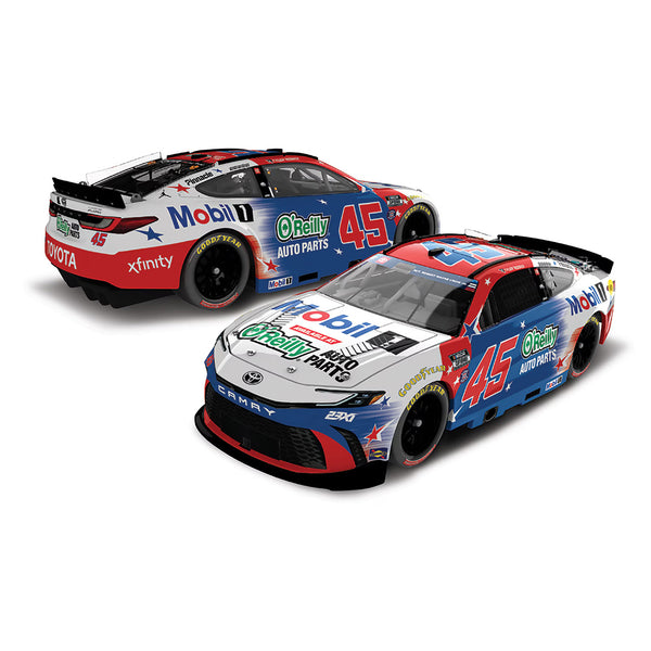 Tyler Reddick Mobil 1 / O'Reilly Patriotic 1:64 2026 Diecast Car #45 NASCAR