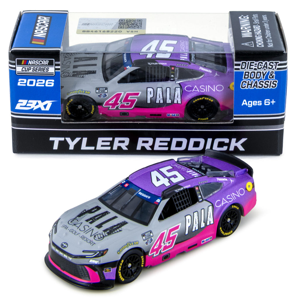 Tyler Reddick Pala Casino 1:64 2026 Diecast Car #45 NASCAR