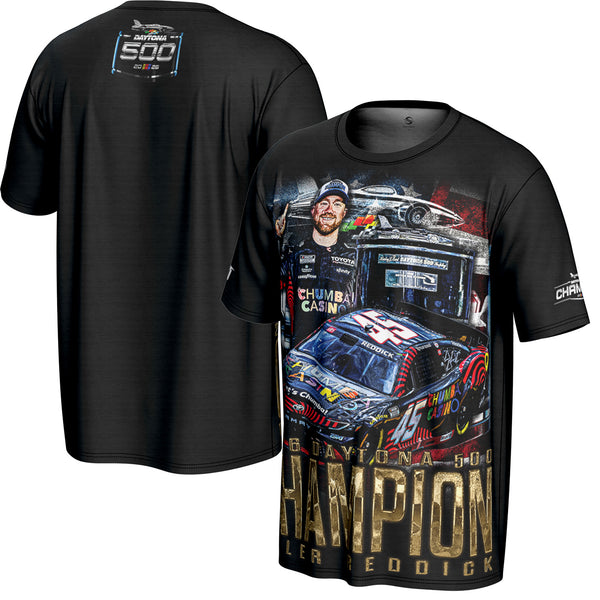 Tyler Reddick 2026 Daytona 500 Champion Total Print ProSphere T-Shirt