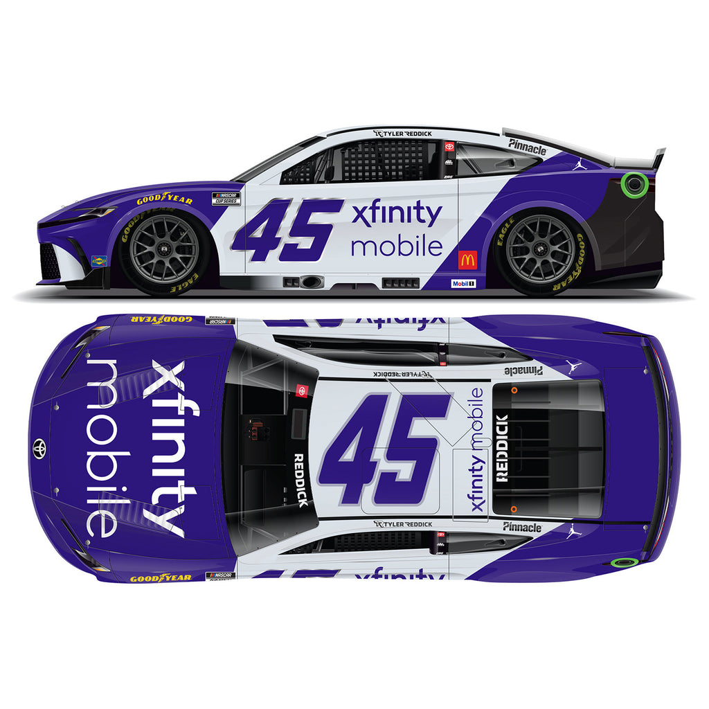 Tyler Reddick Xfinity Mobile 1:64 Standard 2025 Diecast Car #45 NASCAR
