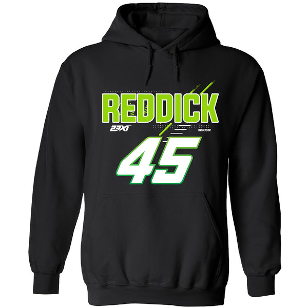 Tyler Reddick 2024 Name and #45 Hoodie Outerwear Sweatshirt Black NASCAR