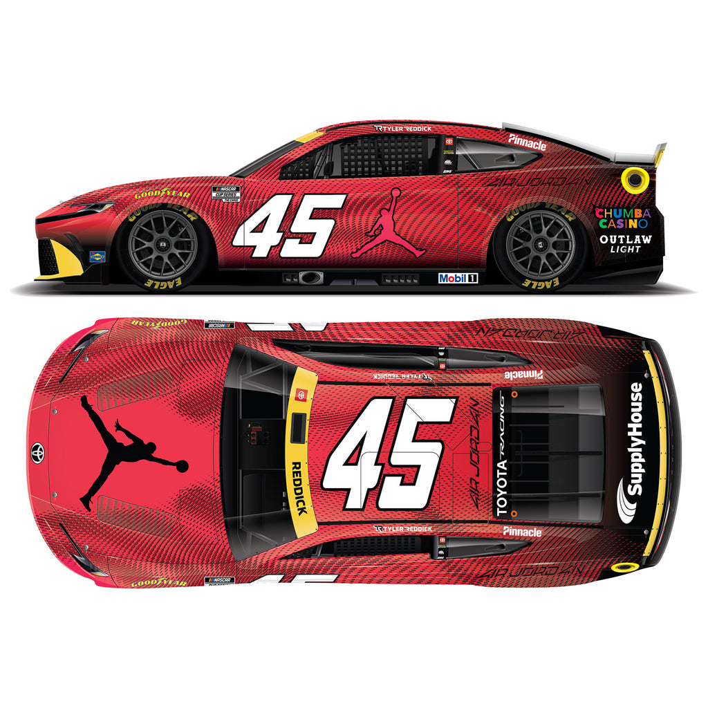 Tyler Reddick Jordan Brand Red 1:24 Standard 2026 Diecast Car Preorder ...