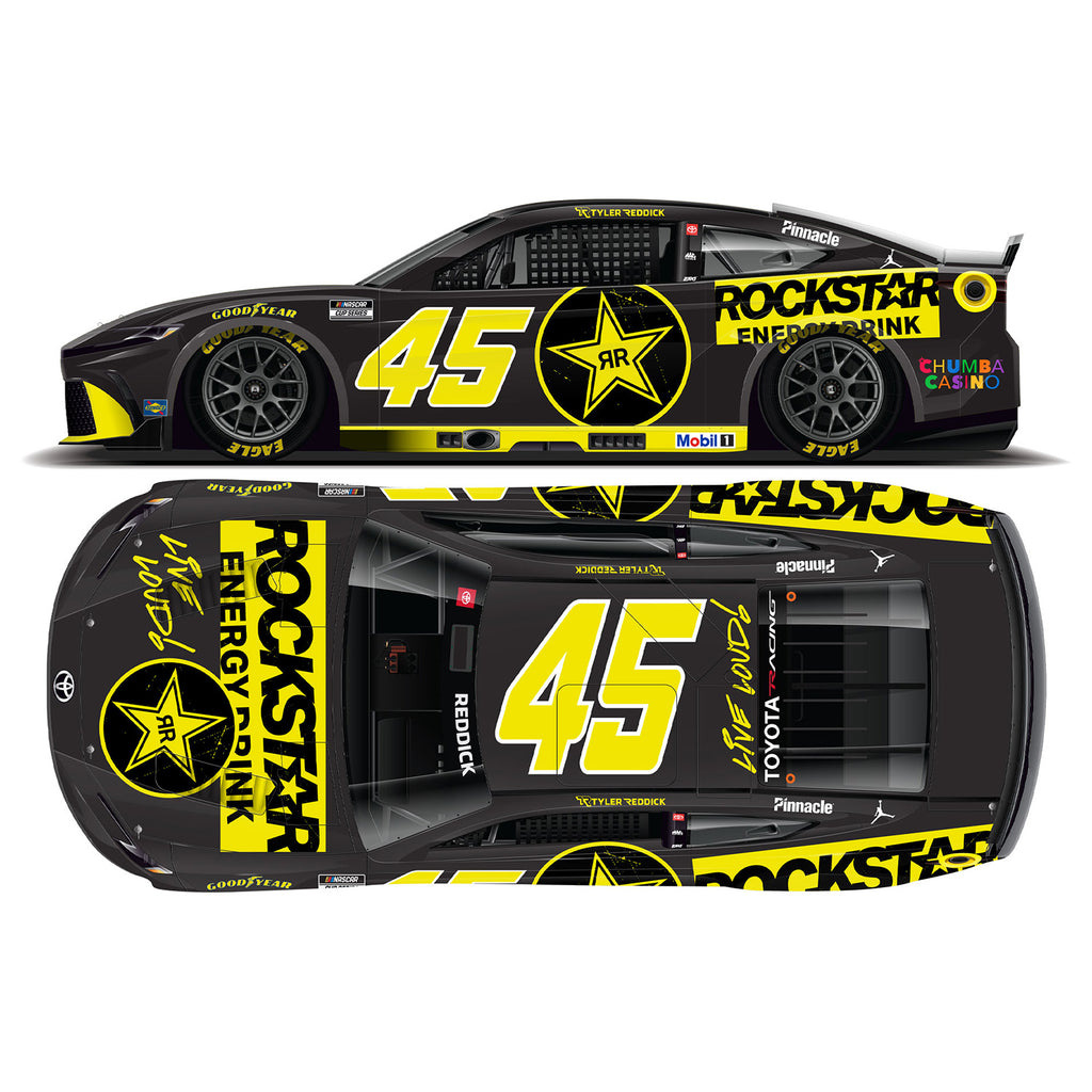 Tyler Reddick Rockstar Energy 1:24 Standard 2026 Diecast Car #45 NASCAR