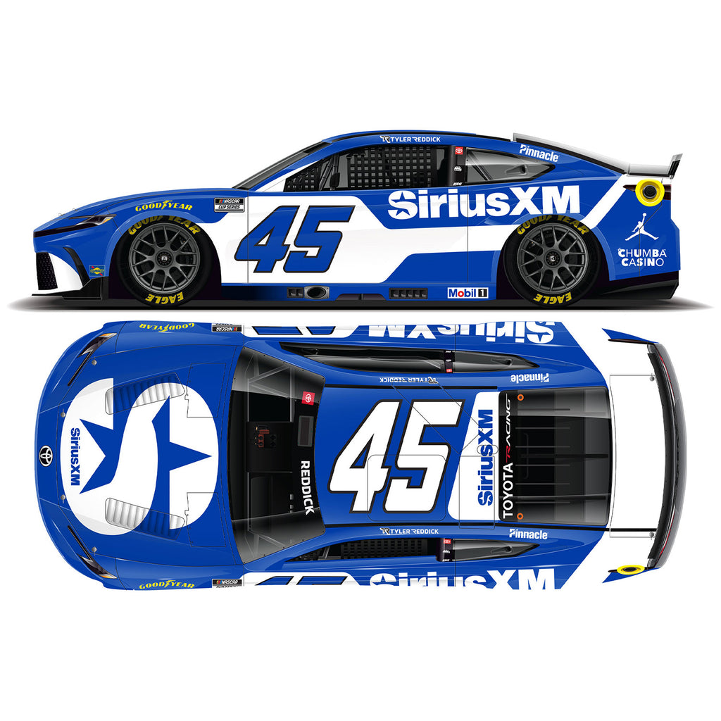 Tyler Reddick SiriusXM 1:64 2026 Diecast Car #45 NASCAR