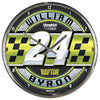 William Byron 2025 Raptor #24 Chrome Wall Clock NASCAR