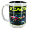 William Byron 2025 Axalta #24 Coffee Mug 15oz With Color Interior