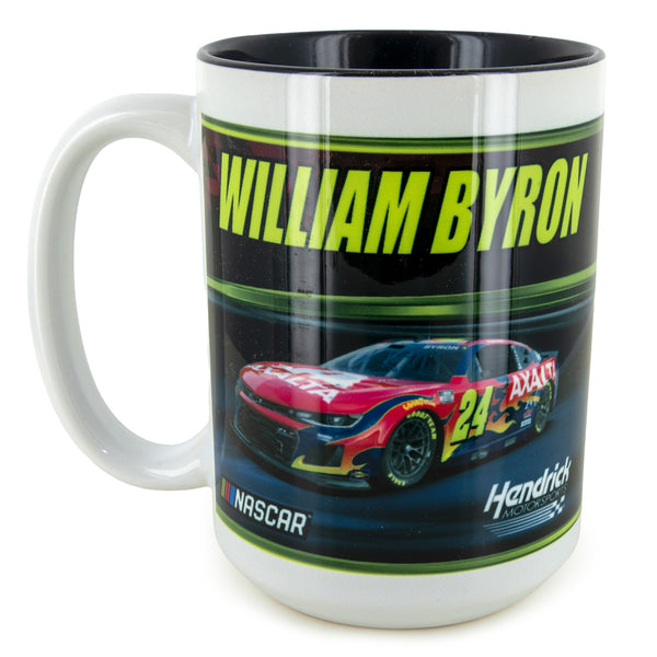 William Byron 2025 Axalta #24 Coffee Mug 15oz With Color Interior
