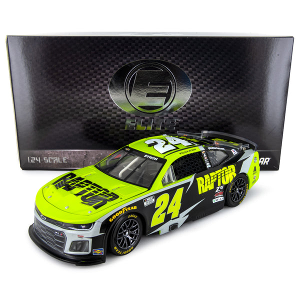 William Byron ELITE Raptor 1:24 2025 Diecast Car #24 NASCAR