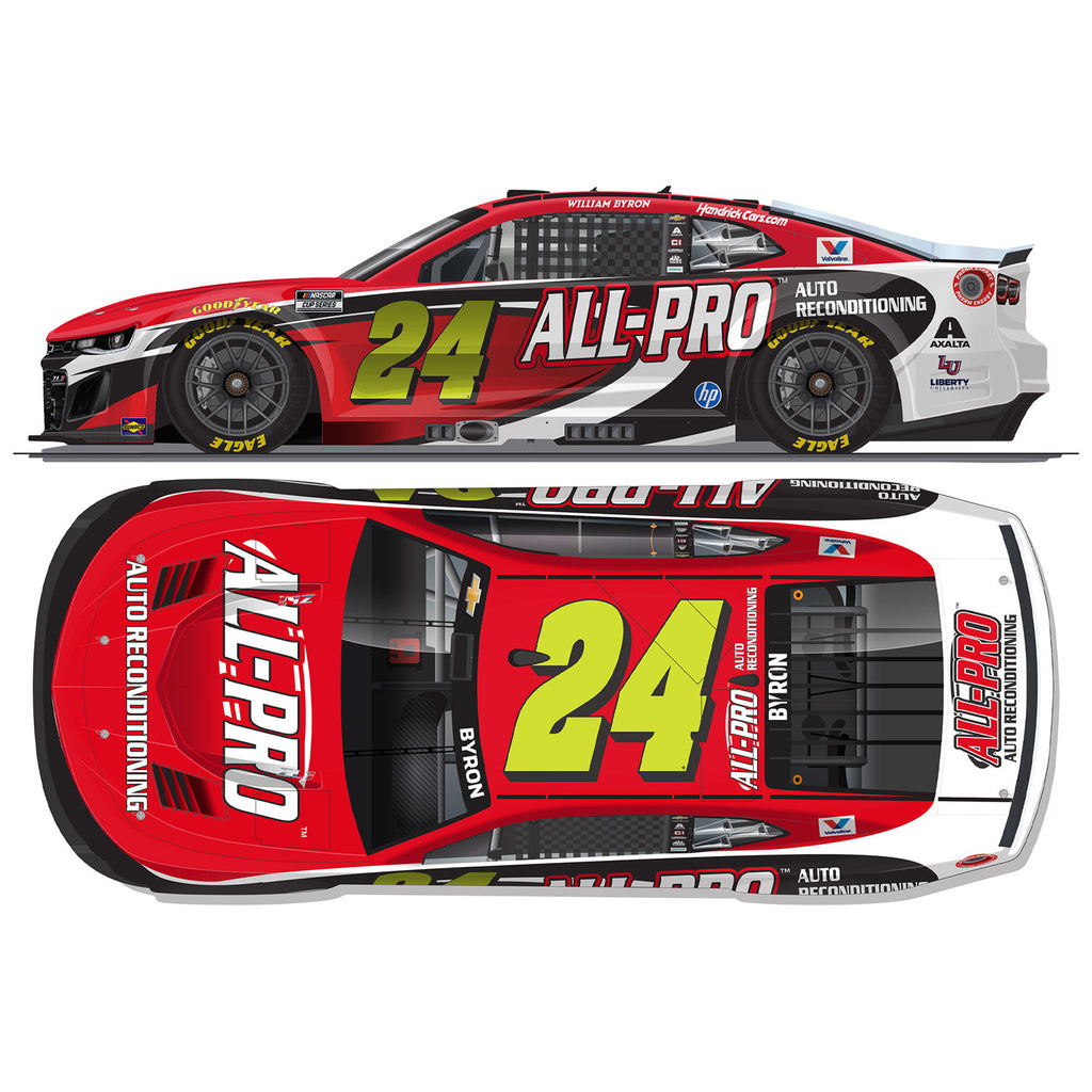 William Byron All-Pro 1:64 2026 Diecast Car #24 NASCAR