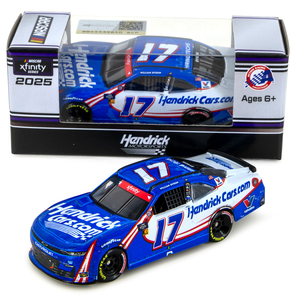 William Byron Charlotte Race Win 1:64 2025 Diecast Car– RacingUSA