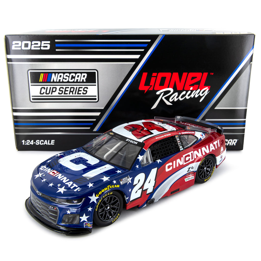 William Byron Cincinnati 1:24 Standard 2025 Diecast Car #24 NASCAR