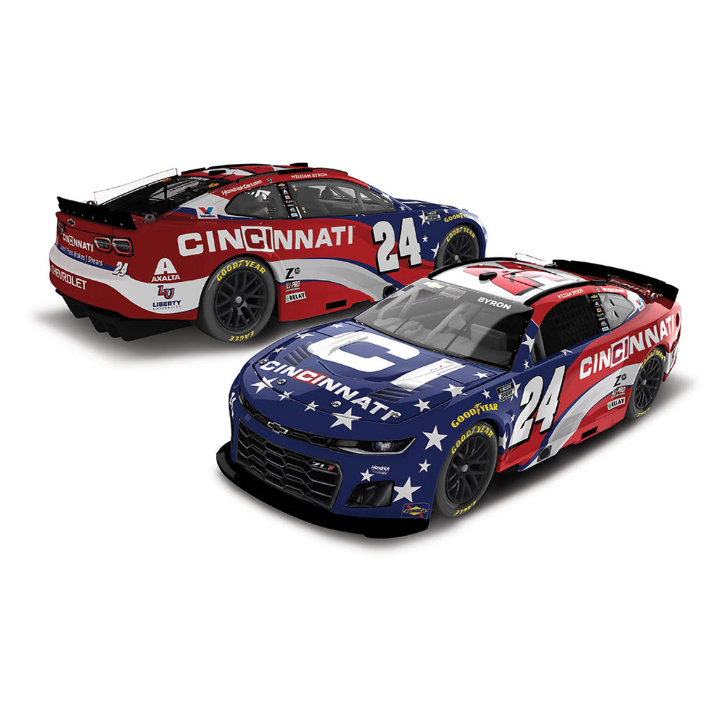 William Byron Cincinnati 1:64 Standard 2025 Diecast Car #24 NASCAR
