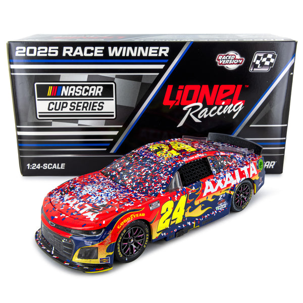 William Byron Daytona 500 Race Win 1:24 Standard 2025 Diecast Car Axalta #24 NASCAR