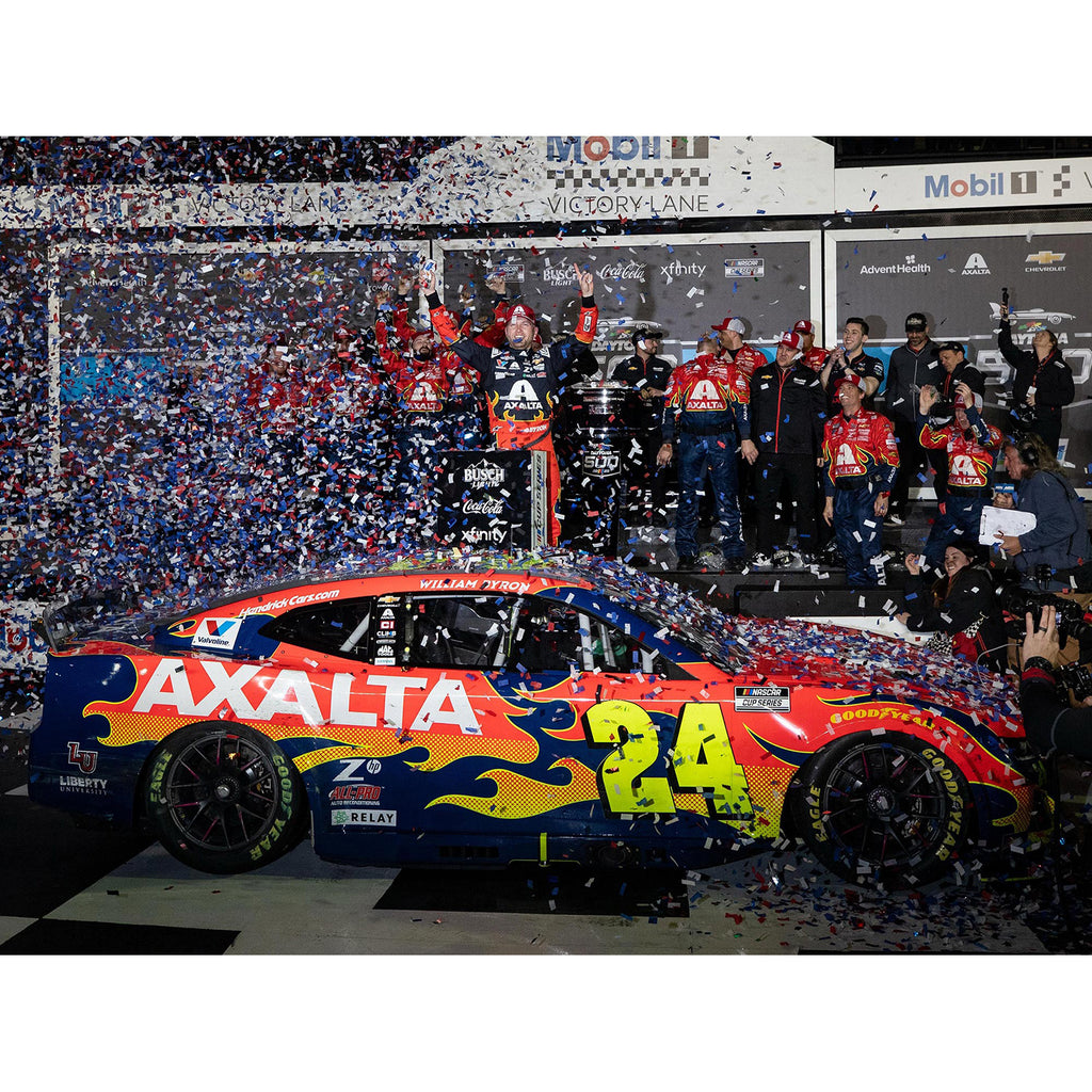 William Byron ELITE Daytona 500 Race Win 1:24 2025 Diecast Car Axalta #24 NASCAR