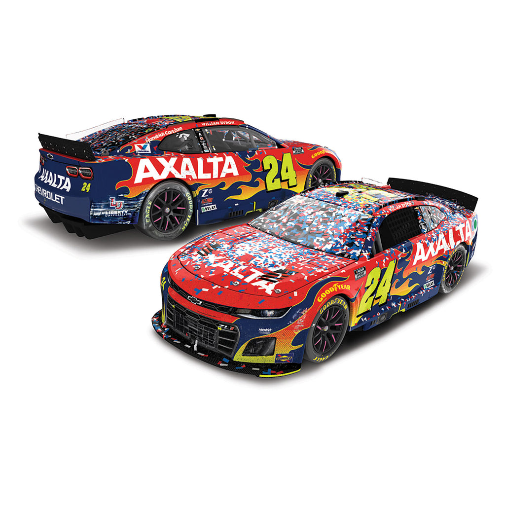 William Byron ELITE Daytona 500 Race Win 1:24 2025 Diecast Car Axalta #24 NASCAR