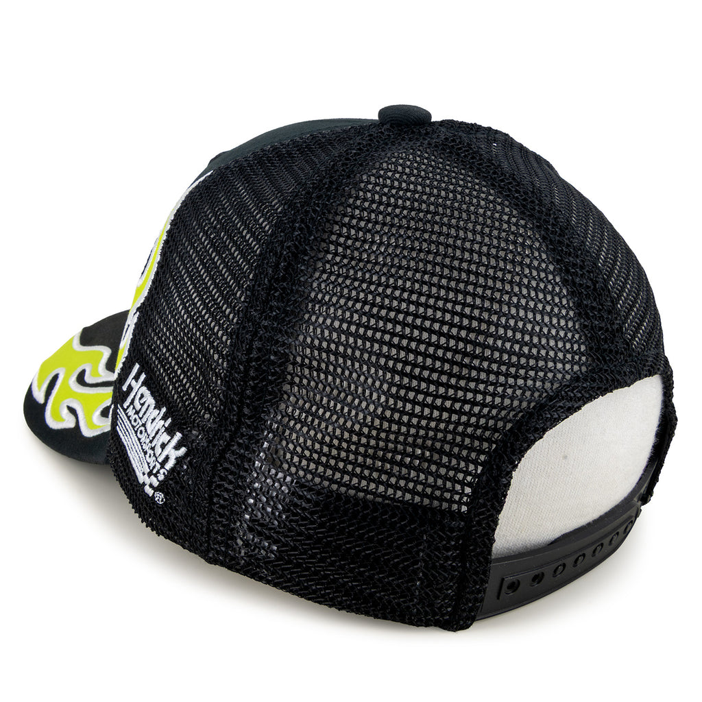 William Byron 2025 Flame #24 Mesh Hat Black NASCAR