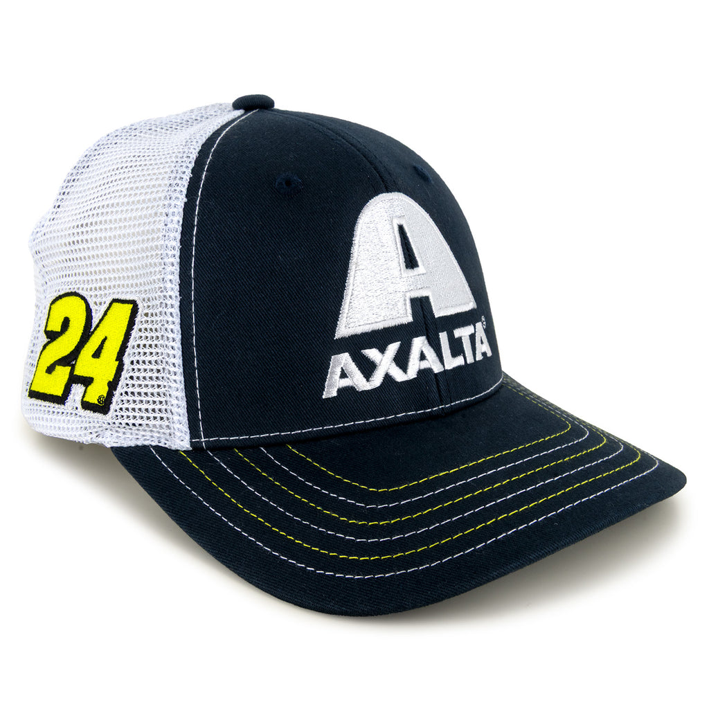 William Byron 2025 Axalta Sponsor Mesh Hat Blue/White #24 NASCAR