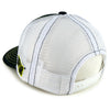 William Byron 2025 Striped #24 Mesh Hat Black/White NASCAR