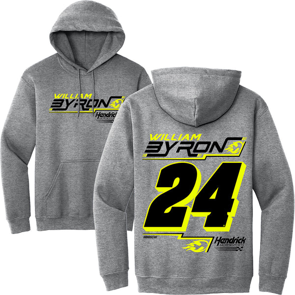 William Byron 2025 Graphite 2-Spot Hoodie #24 NASCAR