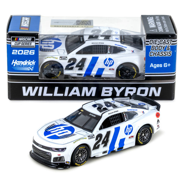 William Byron HP 1:64 2026 Diecast Car #24 NASCAR