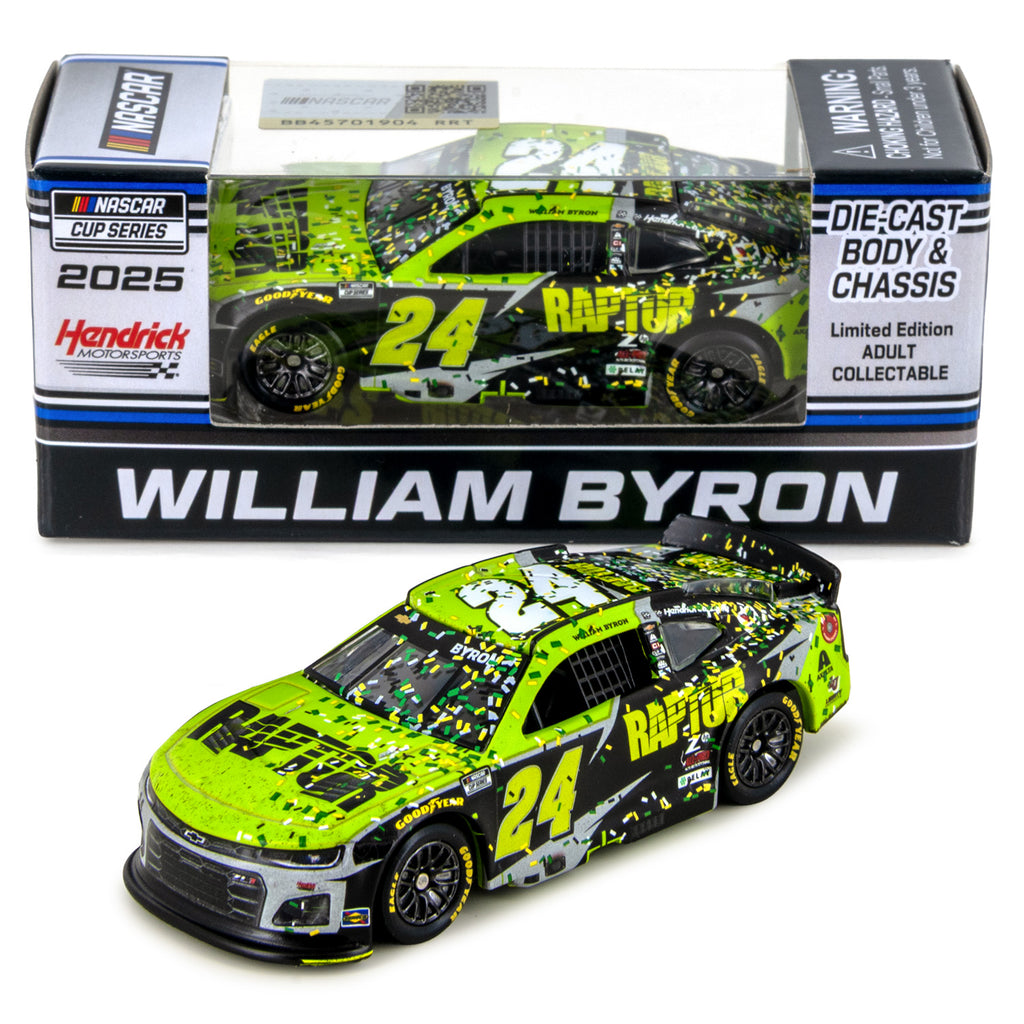William Byron Iowa Race Win 1:64 Standard 2025 Diecast Chassis Car