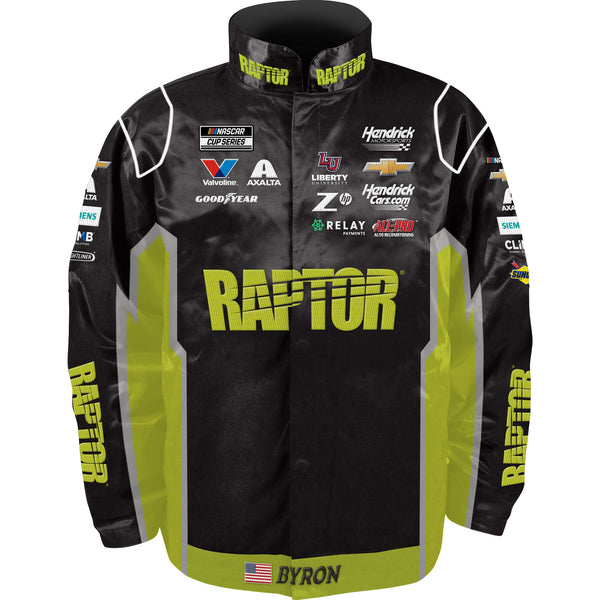 William Byron 2025 Raptor Uniform Pit Outerwear Jacket #24 NASCAR