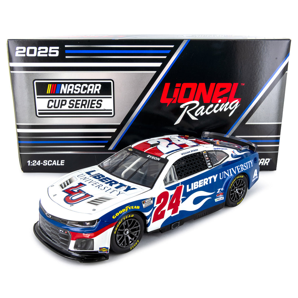 William Byron Liberty University 1:24 Standard 2025 Diecast Car #24 NASCAR