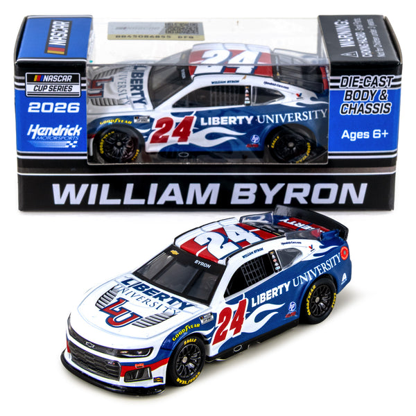 William Byron Liberty University 1:64 2026 Diecast Car #24 NASCAR