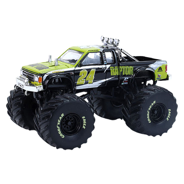 William Byron 2025 Raptor Hendrick Motorsports Tribute Edition 1:64 Standard 1984 Chevrolet Silverado Monster Truck Diecast #24