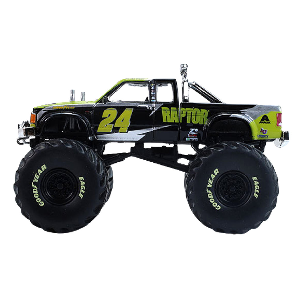 William Byron 2025 Raptor Hendrick Motorsports Tribute Edition 1:64 Standard 1984 Chevrolet Silverado Monster Truck Diecast #24