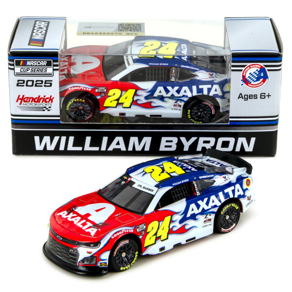 William Byron Axalta Patriotic 1:64 Standard 2025 Diecast Car #24 NASCAR