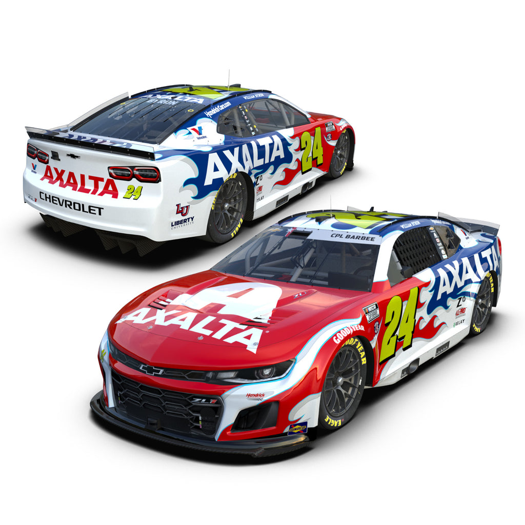 William Byron ELITE Axalta Patriotic 1:24 2025 Diecast Car #24 NASCAR