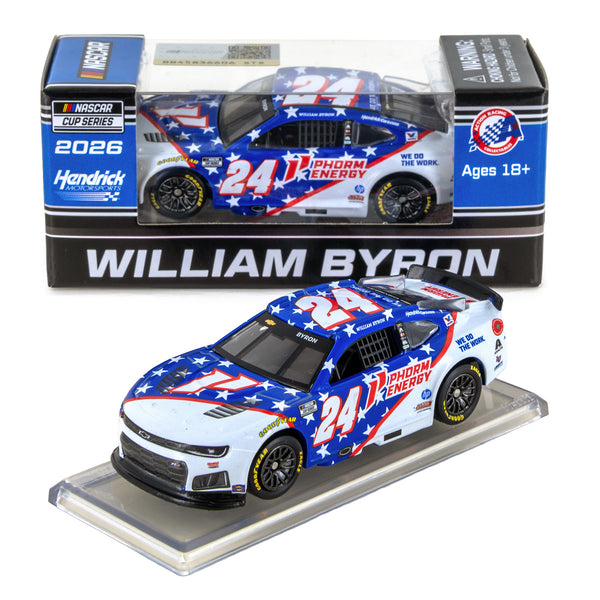 William Byron Phorm Energy 1:64 2026 Diecast Car #24 NASCAR