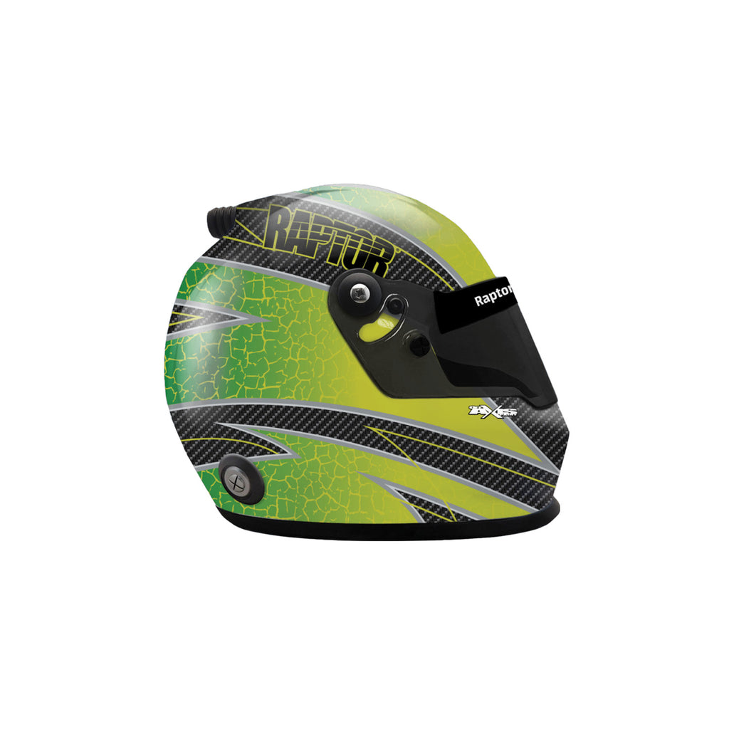 William Byron 2025 Raptor #24 Collectible 1/4 Scale Micro Helmet