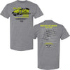 William Byron 2026 NASCAR Cup Series Schedule T-Shirt Gray #24