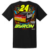 William Byron 2026 Axalta Final Ride Classic Ink T-Shirt Black #24 NASCAR