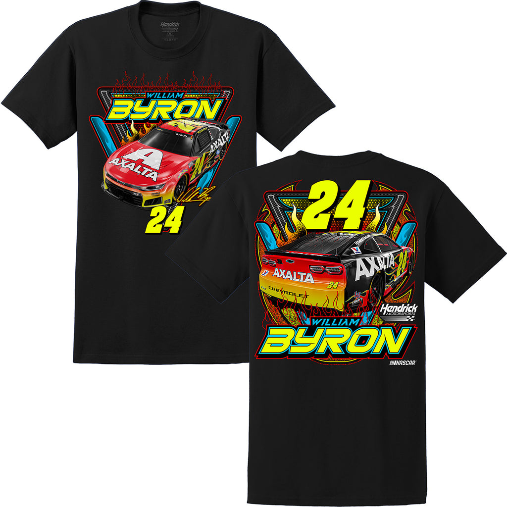 William Byron 2026 Axalta Final Ride Classic Ink T-Shirt Black #24 NASCAR