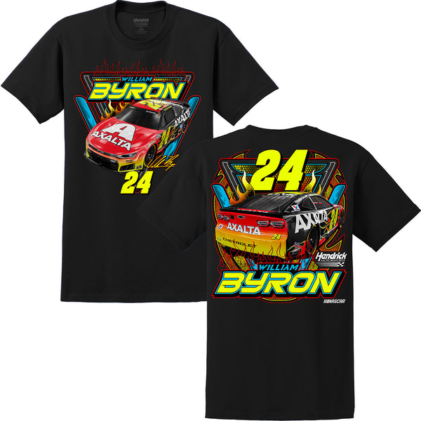 William Byron 2026 Axalta Final Ride Classic Ink T-Shirt Black #24 NASCAR