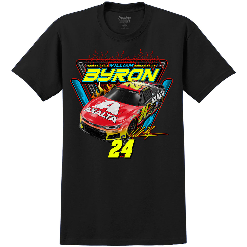 William Byron 2026 Axalta Final Ride Classic Ink T-Shirt Black #24 NASCAR