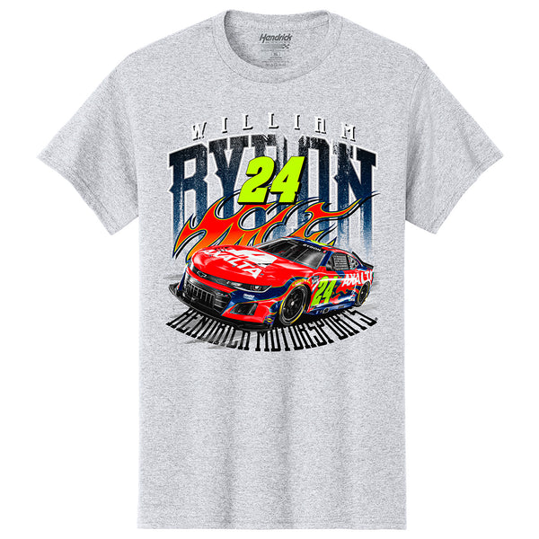 William Byron 2025 Axalta SPG 2-Spot T-Shirt Gray #24 NASCAR