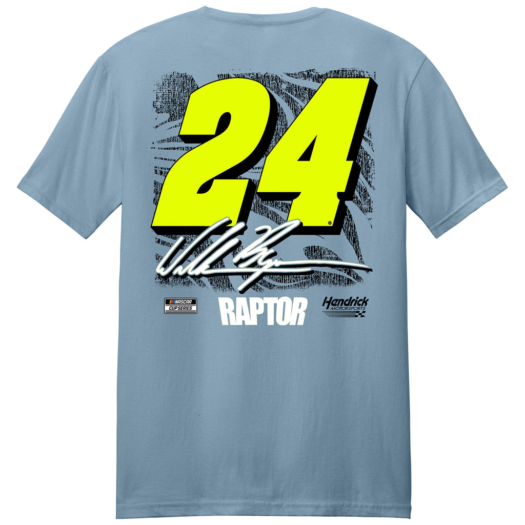 William Byron 2026 Raptor Driven 2-Spot T-Shirt Blue #24 NASCAR