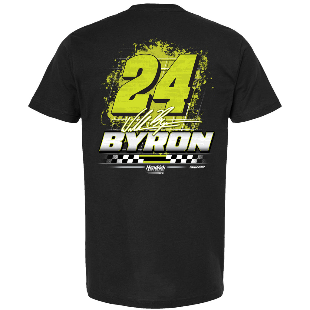 William Byron 2025 Raptor 2-Spot T-Shirt Black #24 NASCAR