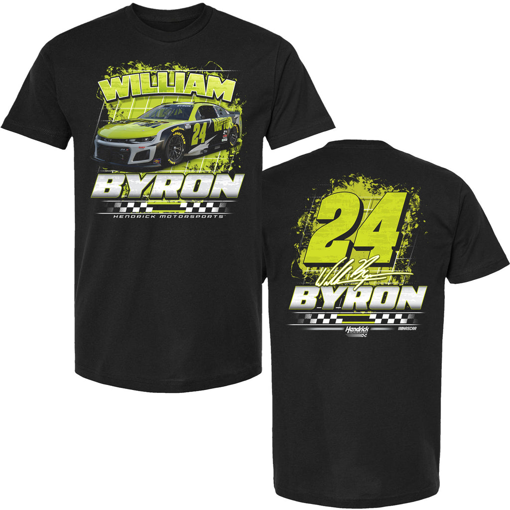 William Byron 2025 Raptor 2-Spot T-Shirt Black #24 NASCAR